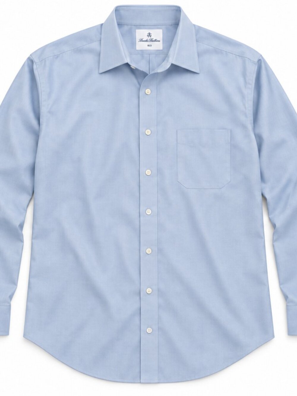 Brooks Brothers Light Blue Dress Shirt 18.5